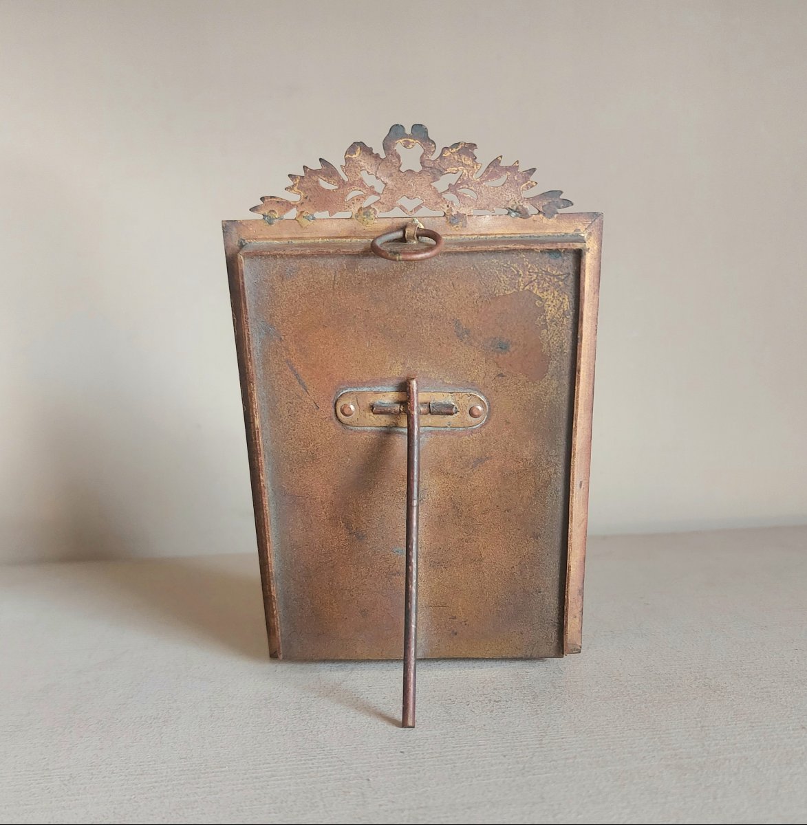 Gold-plated Bronze Photo Frame -photo-3