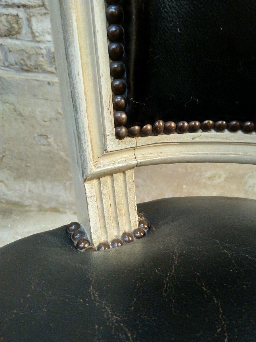 Series Of 6 Louis XVI Style Chairs-photo-3