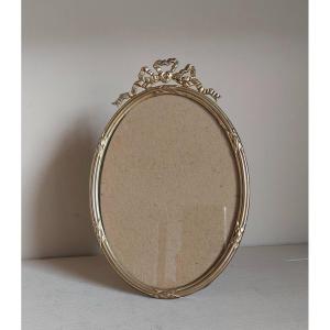 Cadre Porte Photo Ovale De Style Louis XVI 