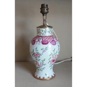 Lampe en porcelaine de Samson 