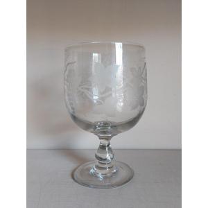 Large 19th Century Wedding Glass. 