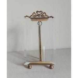 Door Frame With Beveled Glass, Late 19th Century