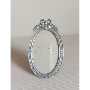 Cadre porte photo en argent massif