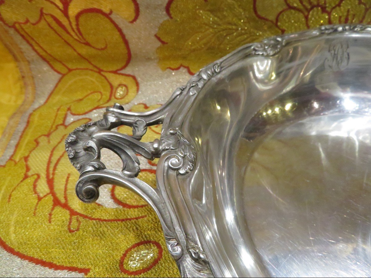 Bowl In Sterling Silver Nineteenth By Paul Tallois Goldsmith In Paris Hallmark Minerva Style Lxv-photo-2