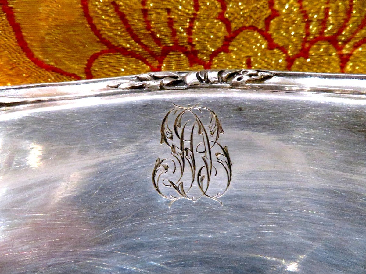 Bowl In Sterling Silver Nineteenth By Paul Tallois Goldsmith In Paris Hallmark Minerva Style Lxv-photo-3