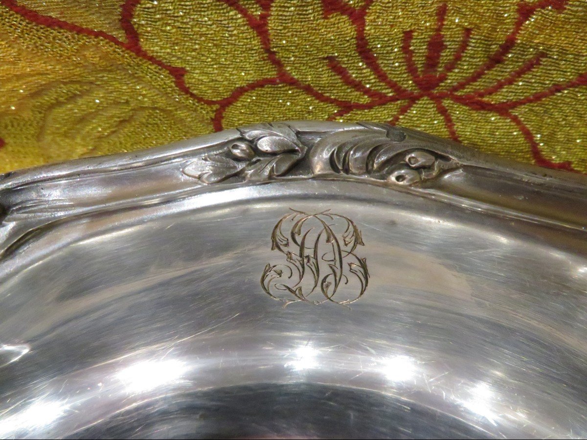 Bowl In Sterling Silver Nineteenth By Paul Tallois Goldsmith In Paris Hallmark Minerva Style Lxv-photo-4