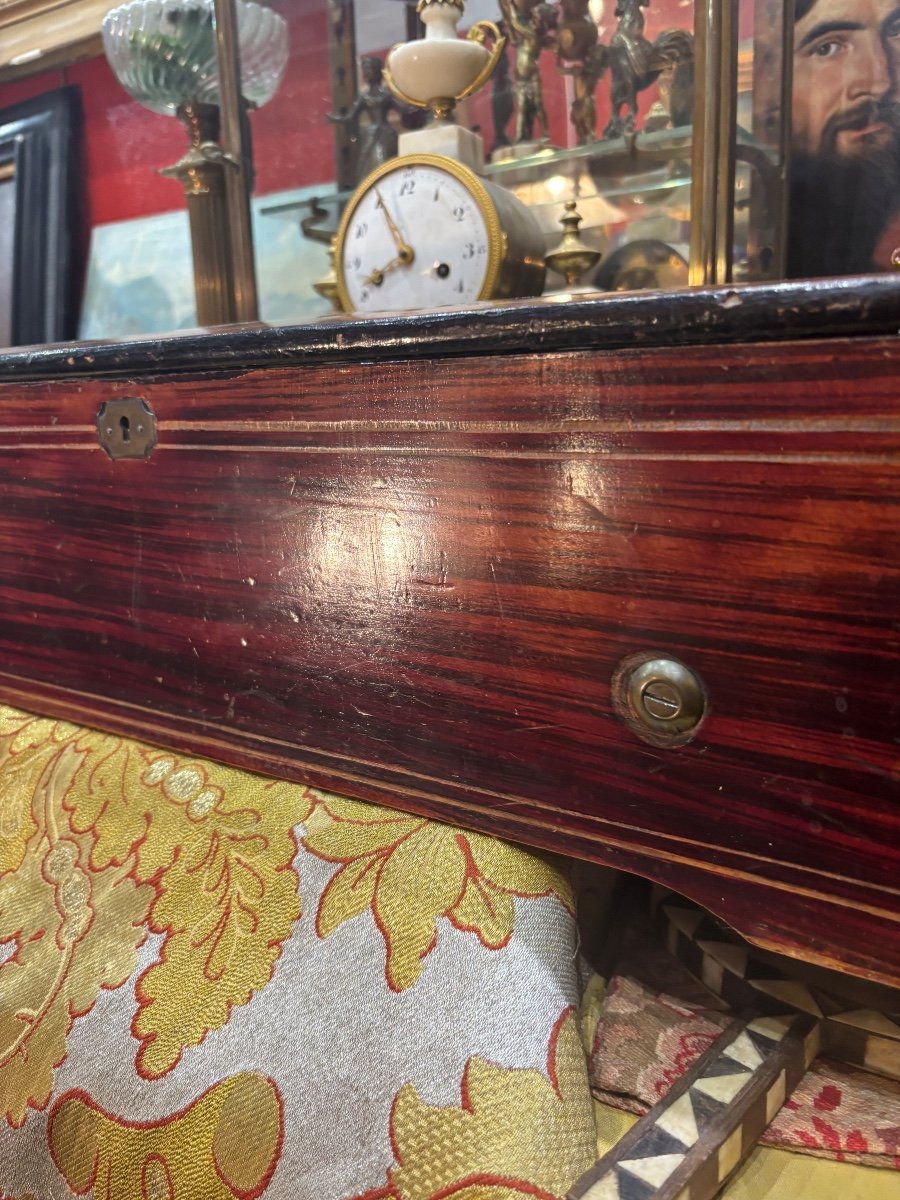 Antique Music Box Mechanism Napoleon III-photo-5