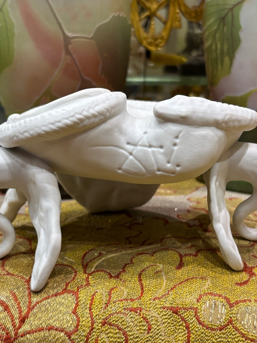 Salvador Dali Biscuit Sculpture Of Swans For Air India Aviation By Teissonnière, Limoges -photo-2