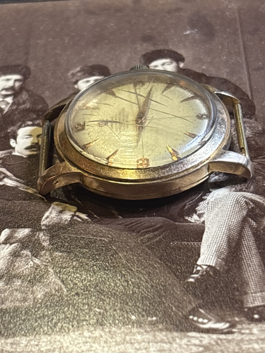 Omega Watch In 18-karat Gold From The 1950s, Automatic, Swiss Chronometer-photo-1