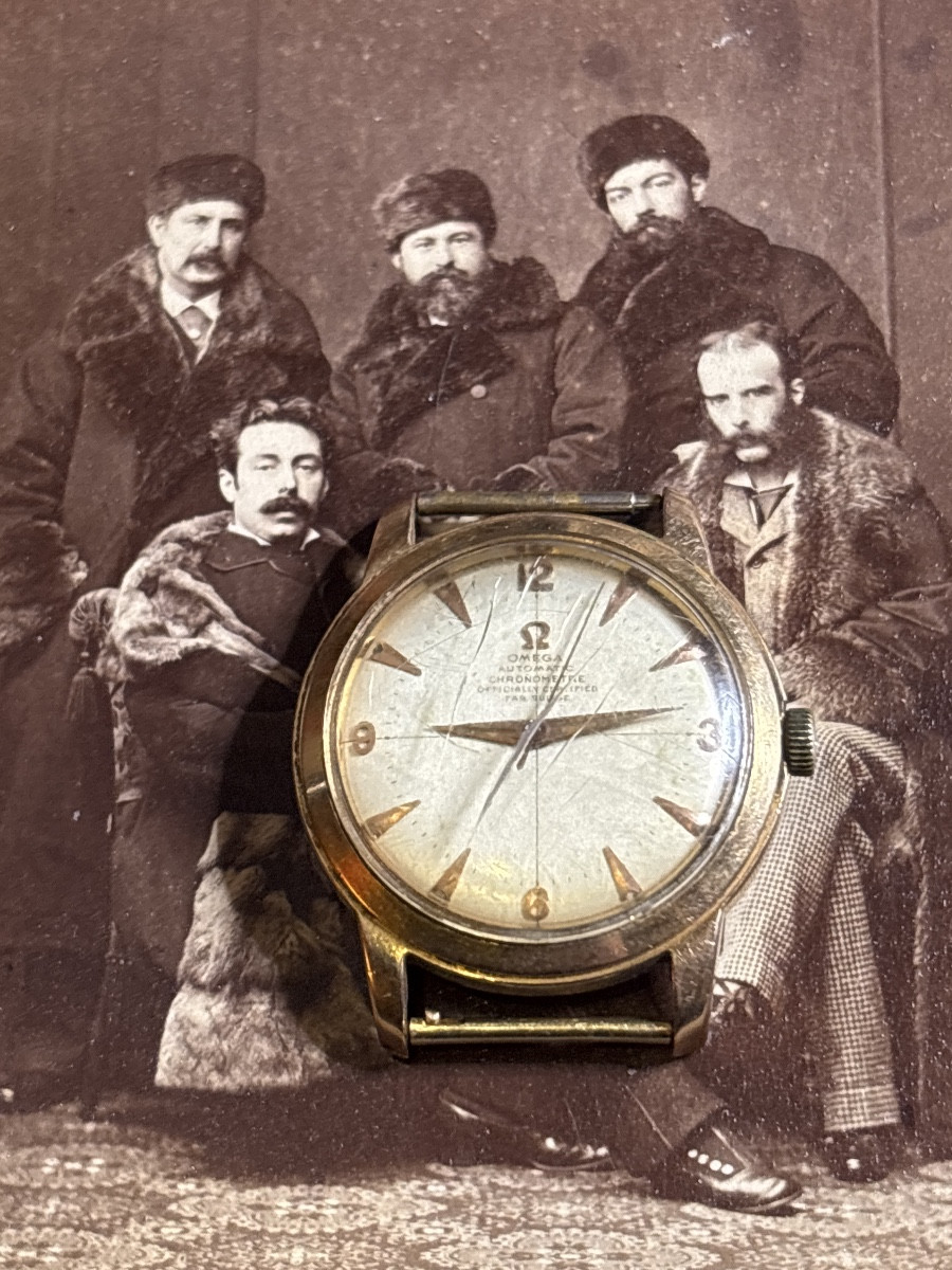 Omega Watch In 18-karat Gold From The 1950s, Automatic, Swiss Chronometer