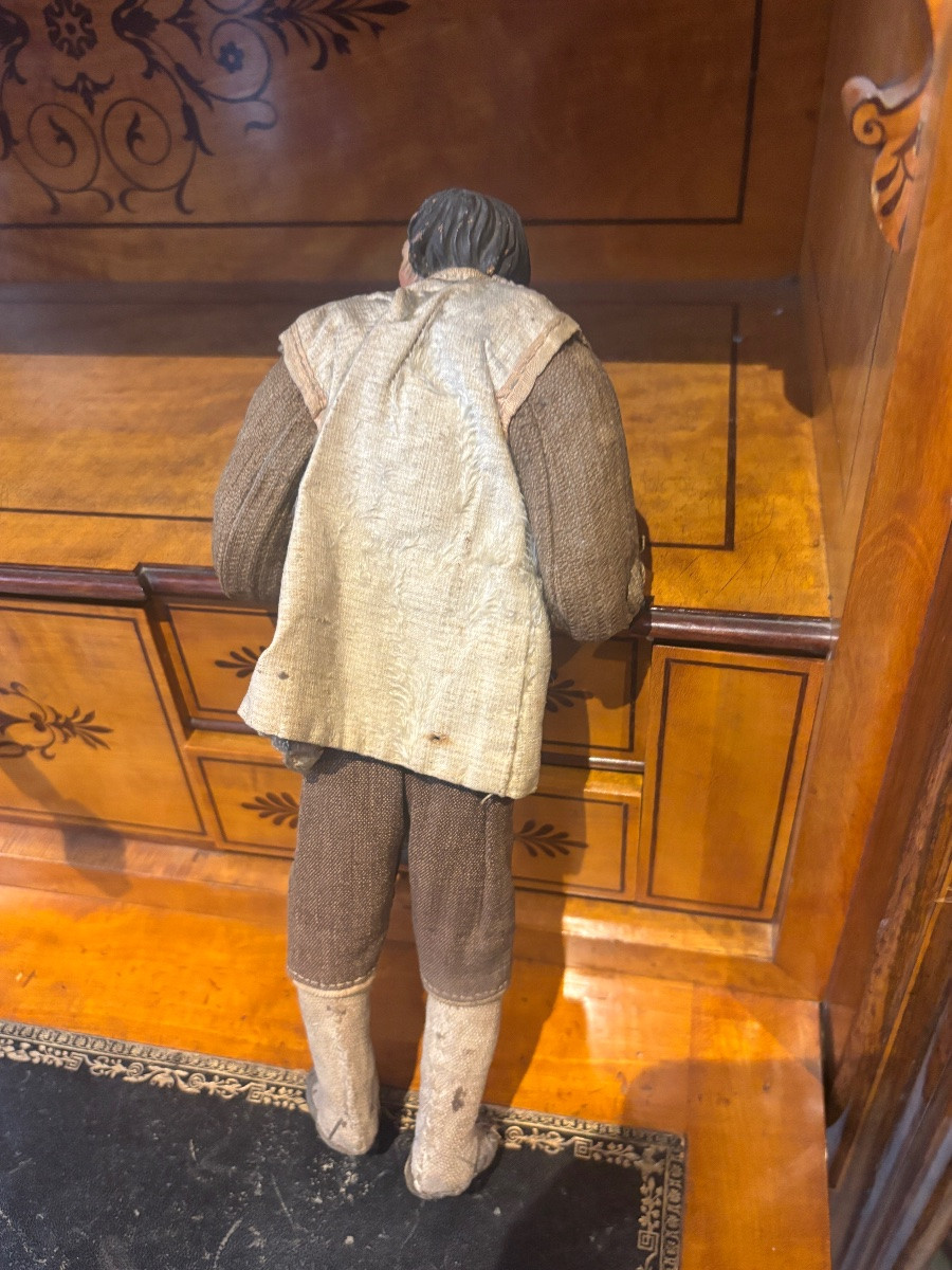 Ancien Santon napolitain XIXe  Naples et ses vêtements -photo-2