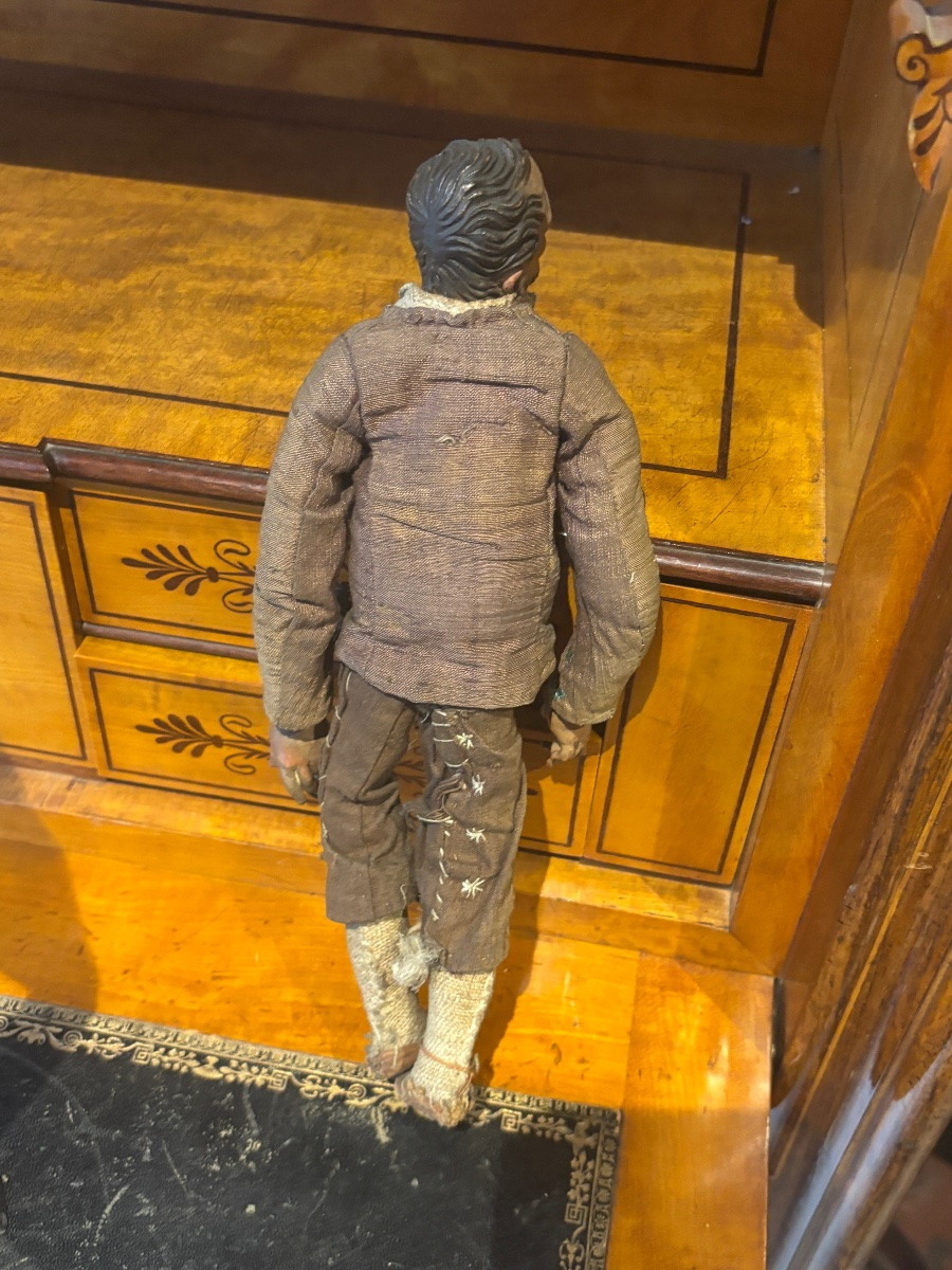 Naples XIXe ancien santon napolitain et ses vêtements -photo-4