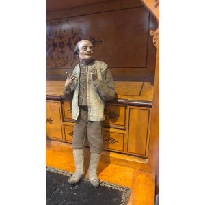 Ancien Santon napolitain XIXe  Naples et ses vêtements 