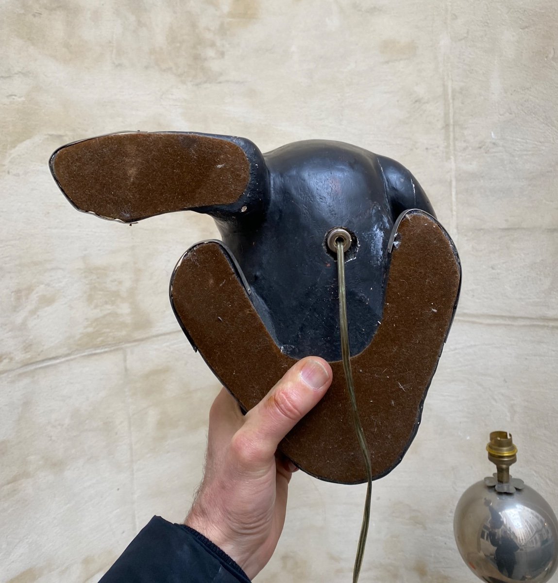 Paire De Lampes » Otarie », Années 30/40-photo-6