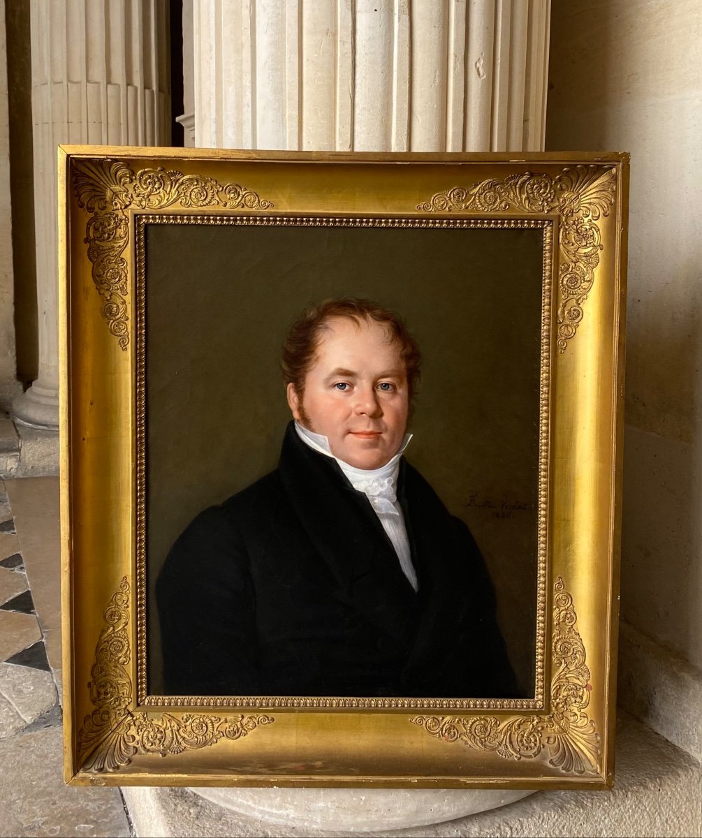 Portrait d’Homme, Par Lucile Foullon-Vachot En 1826