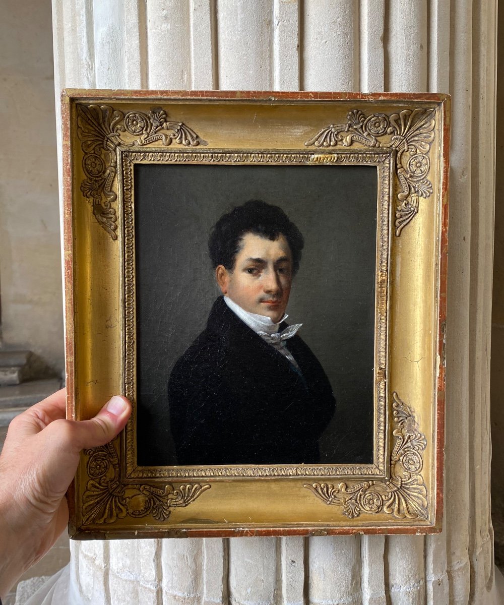 Portrait Of A Man, Early 19th-photo-2