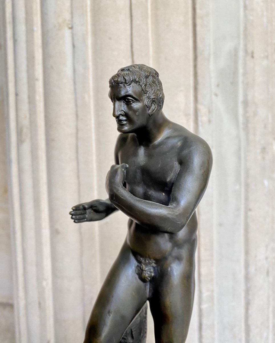 Creugas And Damoxenus, Bronzes After Antonio Canova -photo-4