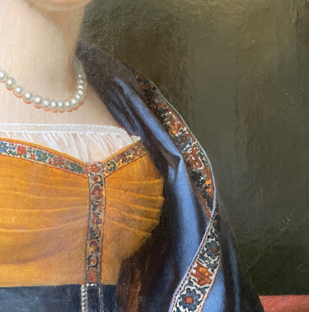 Portrait Of A Woman In Bust Around 1810, Nicolas Gosse (entourage Of)-photo-3