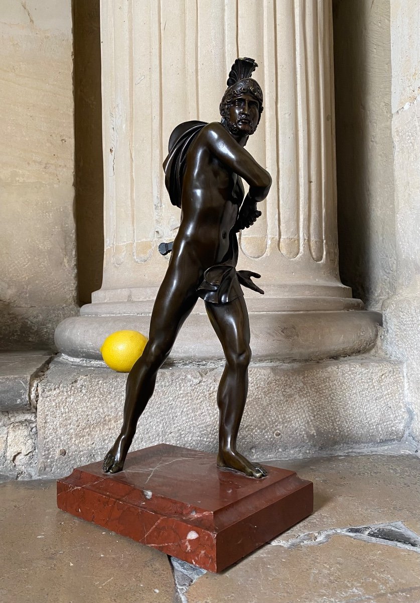 The Wrath Of Achilles, Large Bronze 19th Century 