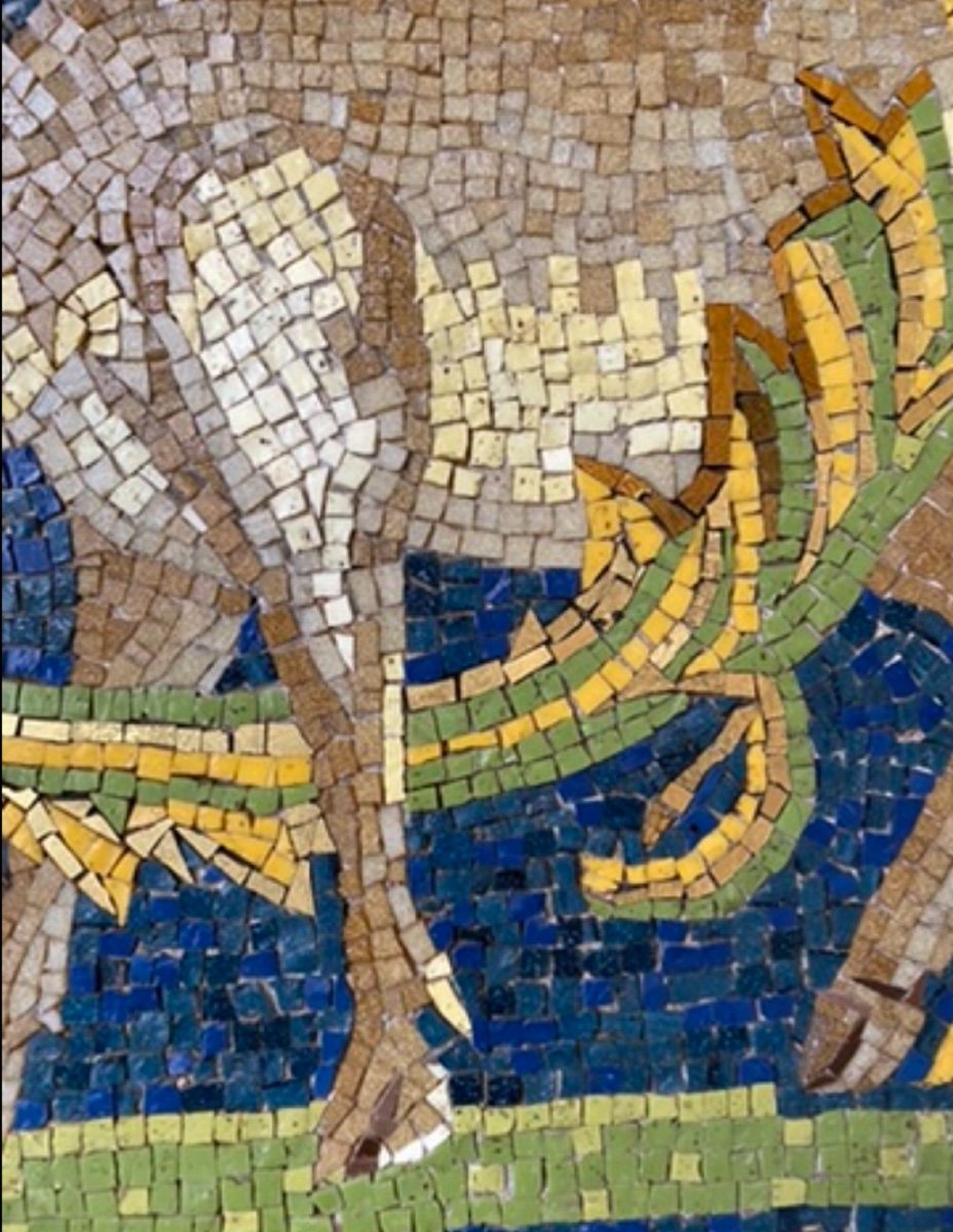 Mosaic After The Mosaics Of Ravenna In Italy -photo-2