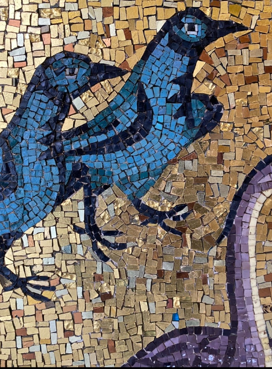 Mosaic After The Mosaics Of Ravenna In Italy -photo-1