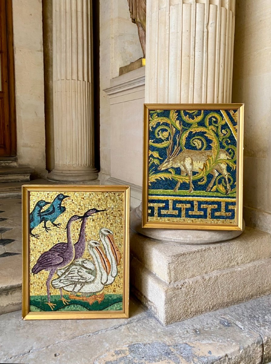 Mosaic After The Mosaics Of Ravenna In Italy -photo-7