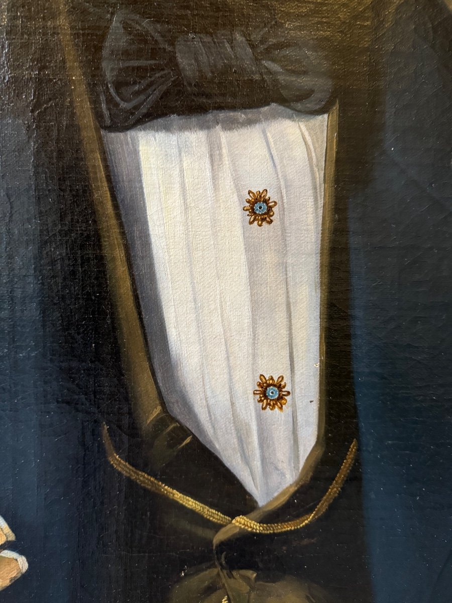 Portrait Of A Young Dandy Circa 1830-photo-3