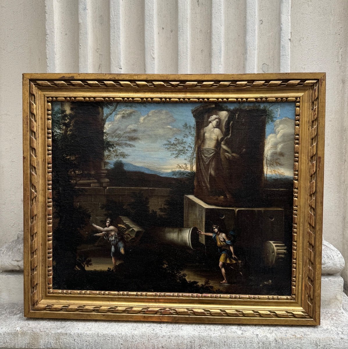 Hyppomène Et Atalante,  École Italienne 17ème Siècle -photo-1