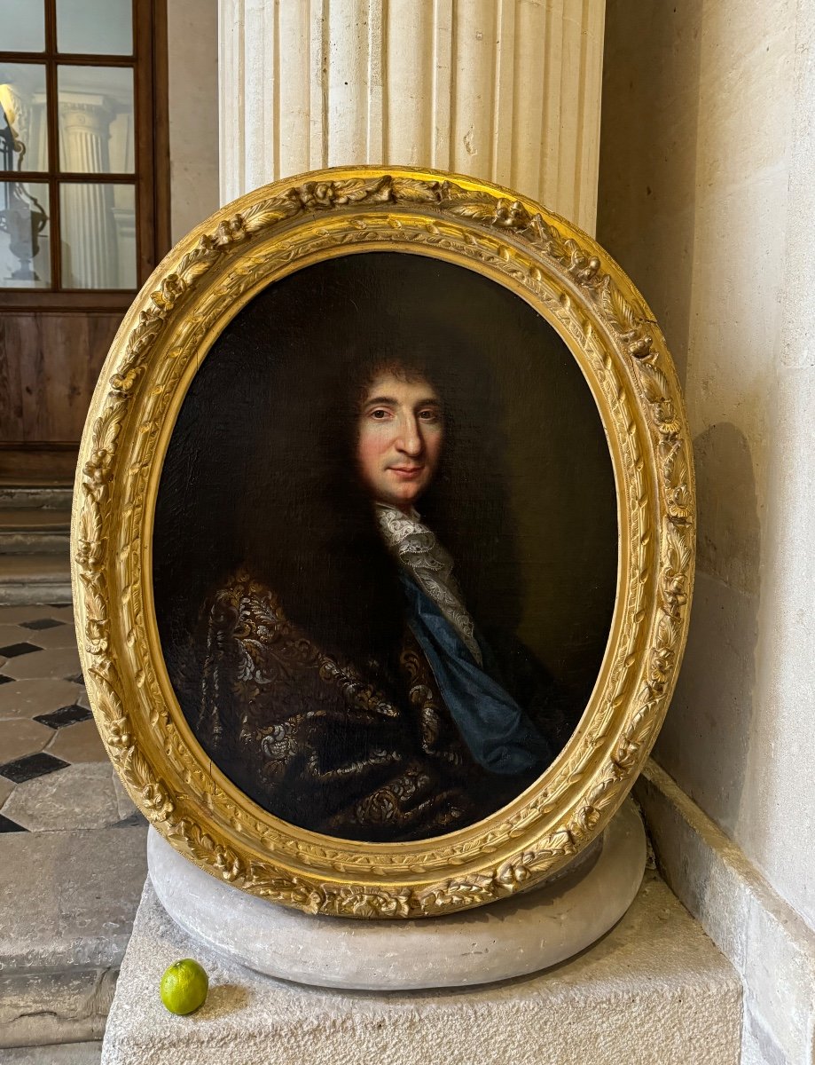 Portrait Of A Man By Claude Lefèbvre Circa 1670