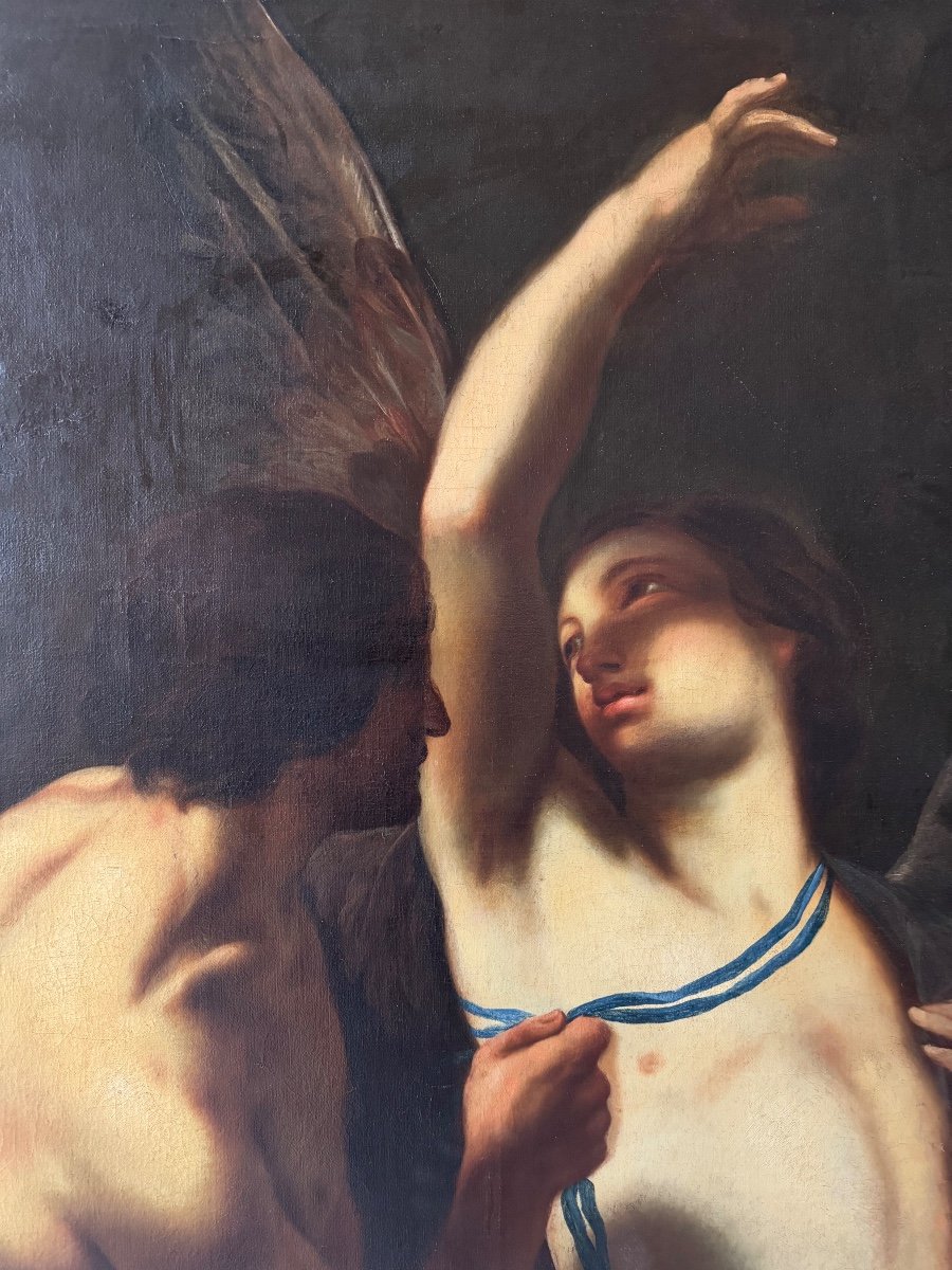 Daedalus And Icarus, After Andrea Sacchi Circa 1700-photo-2