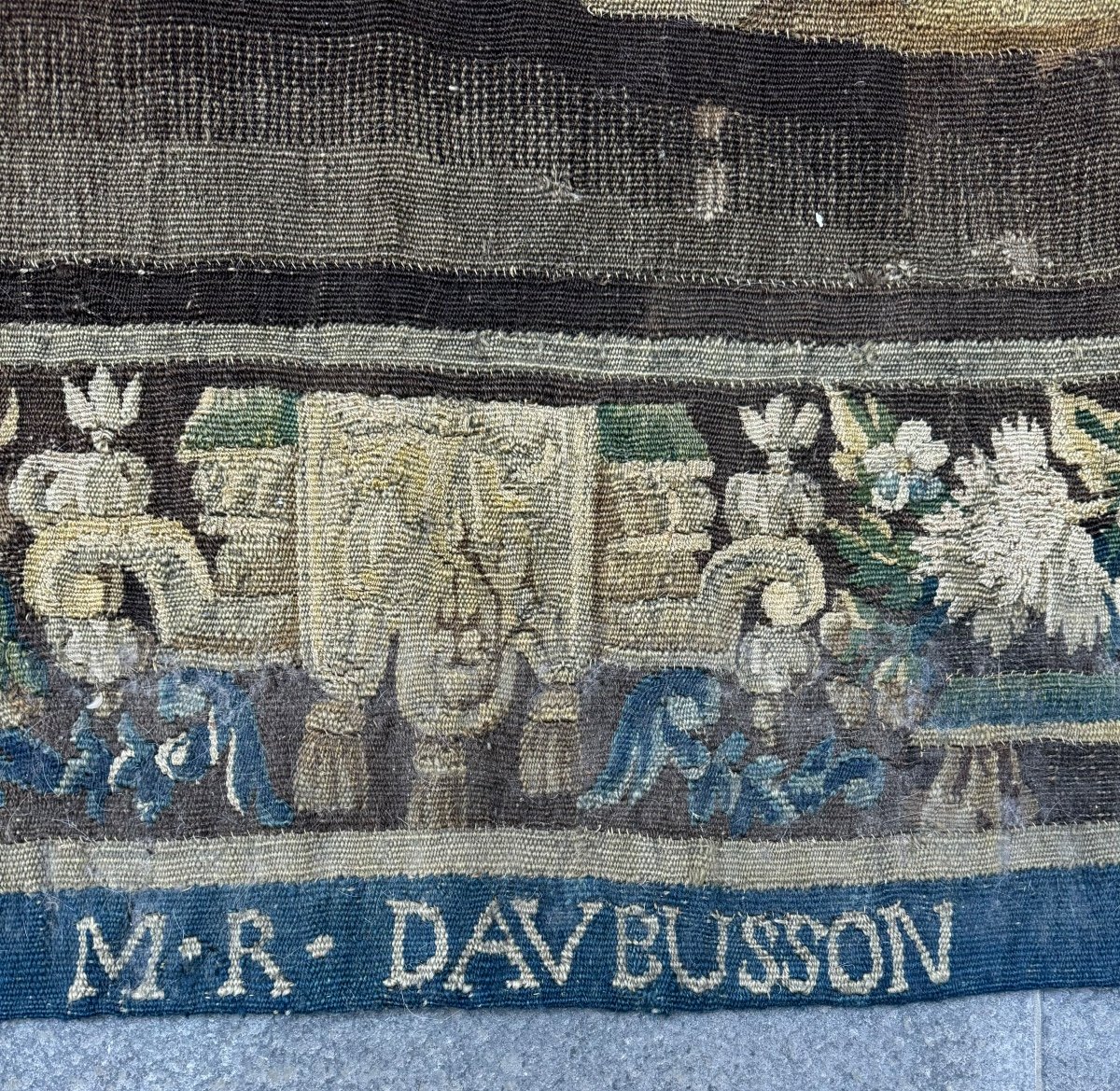 Royal Aubusson Factory, Louis XIV Period Tapestry-photo-5