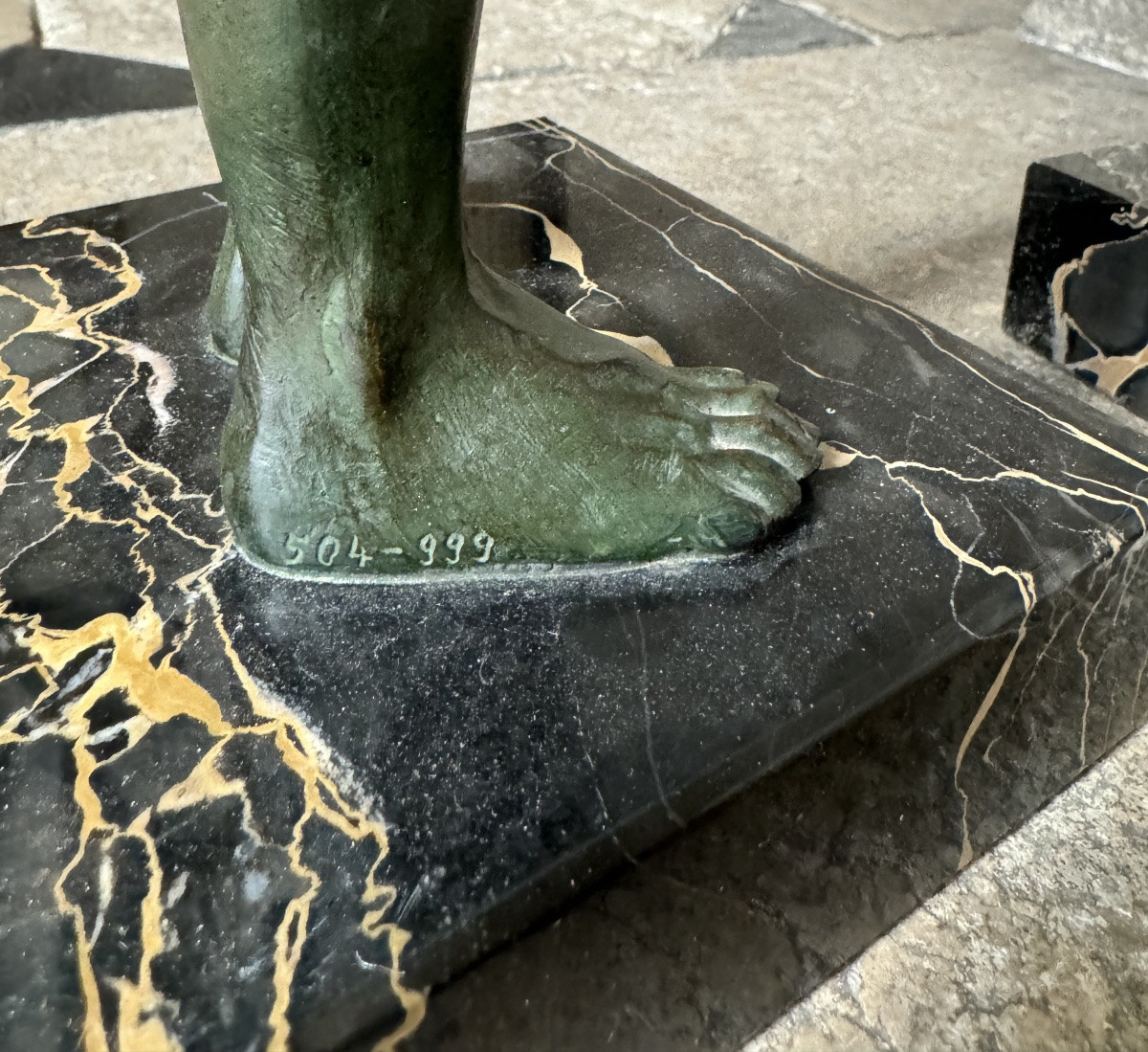 Guerriers De Riace, Paire De Statuettes  D’Après L’Antique -photo-6