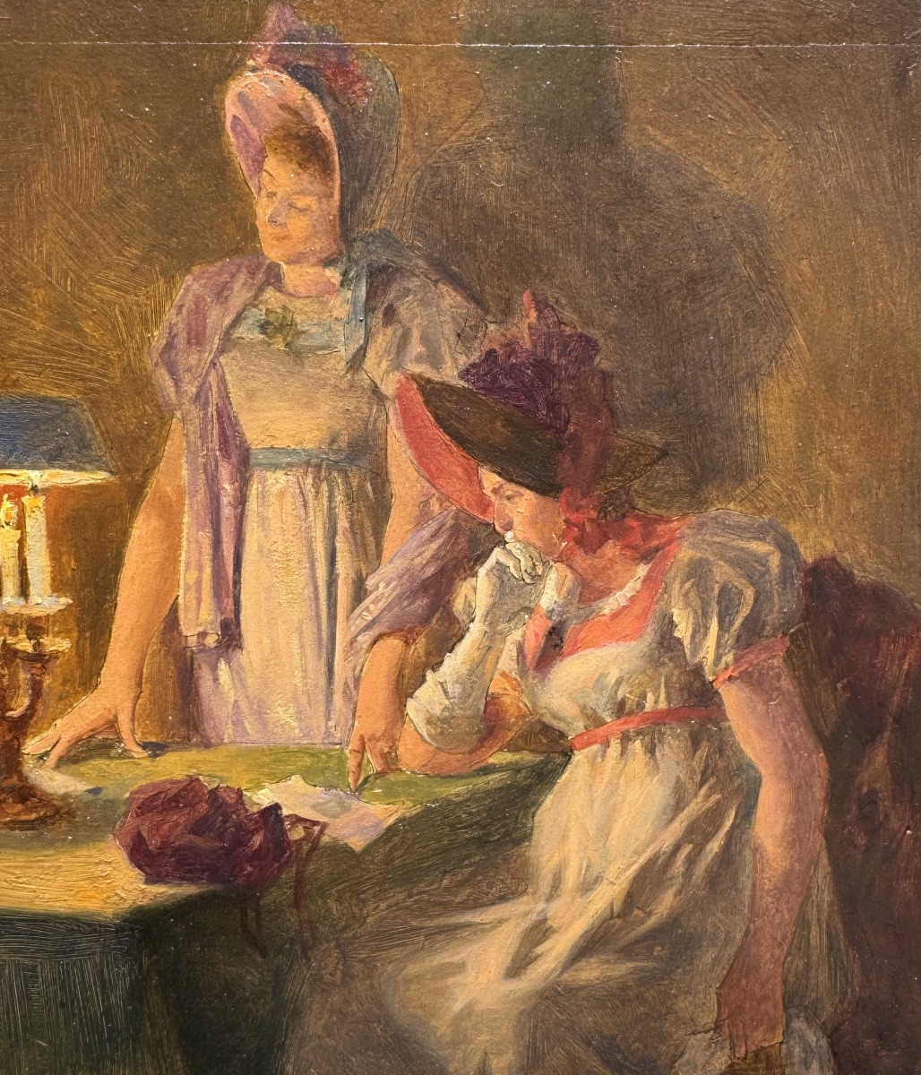 Chez La Cartomancienne, Émile le Menorel 1880-photo-3