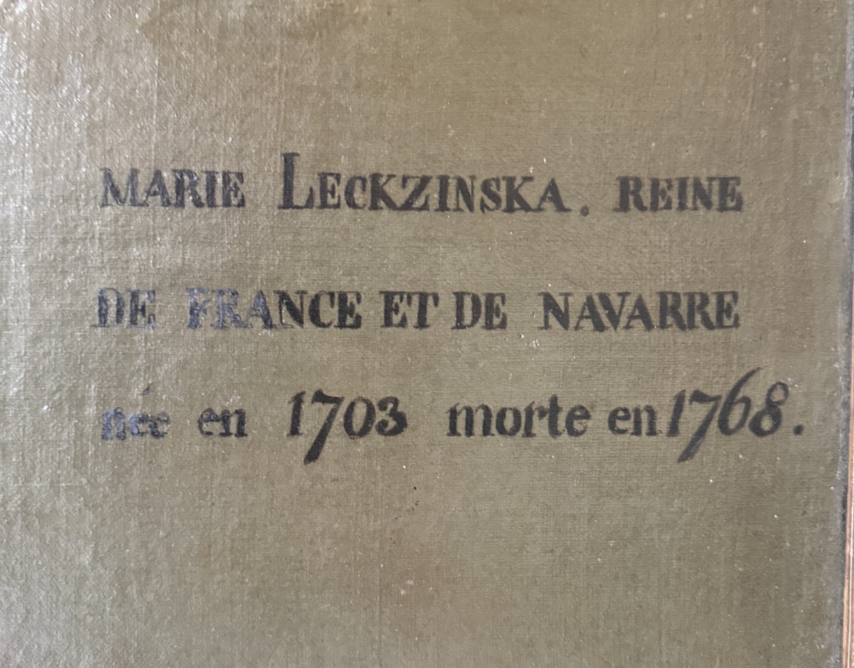 Portrait De Marie Leczszynska, Reine De France, vers 1725/30-photo-5