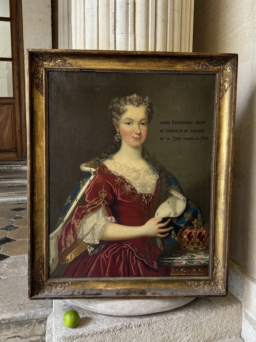Portrait De Marie Leczszynska, Reine De France, vers 1725/30