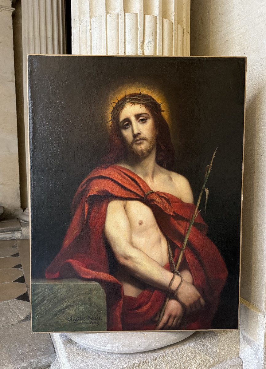 Le Christ Au Roseau, Charles Bazin 1849