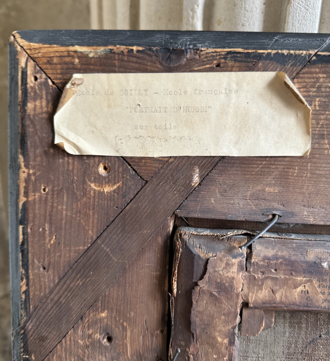 Portrait Of A Man In His Library, Circa 1830-photo-5