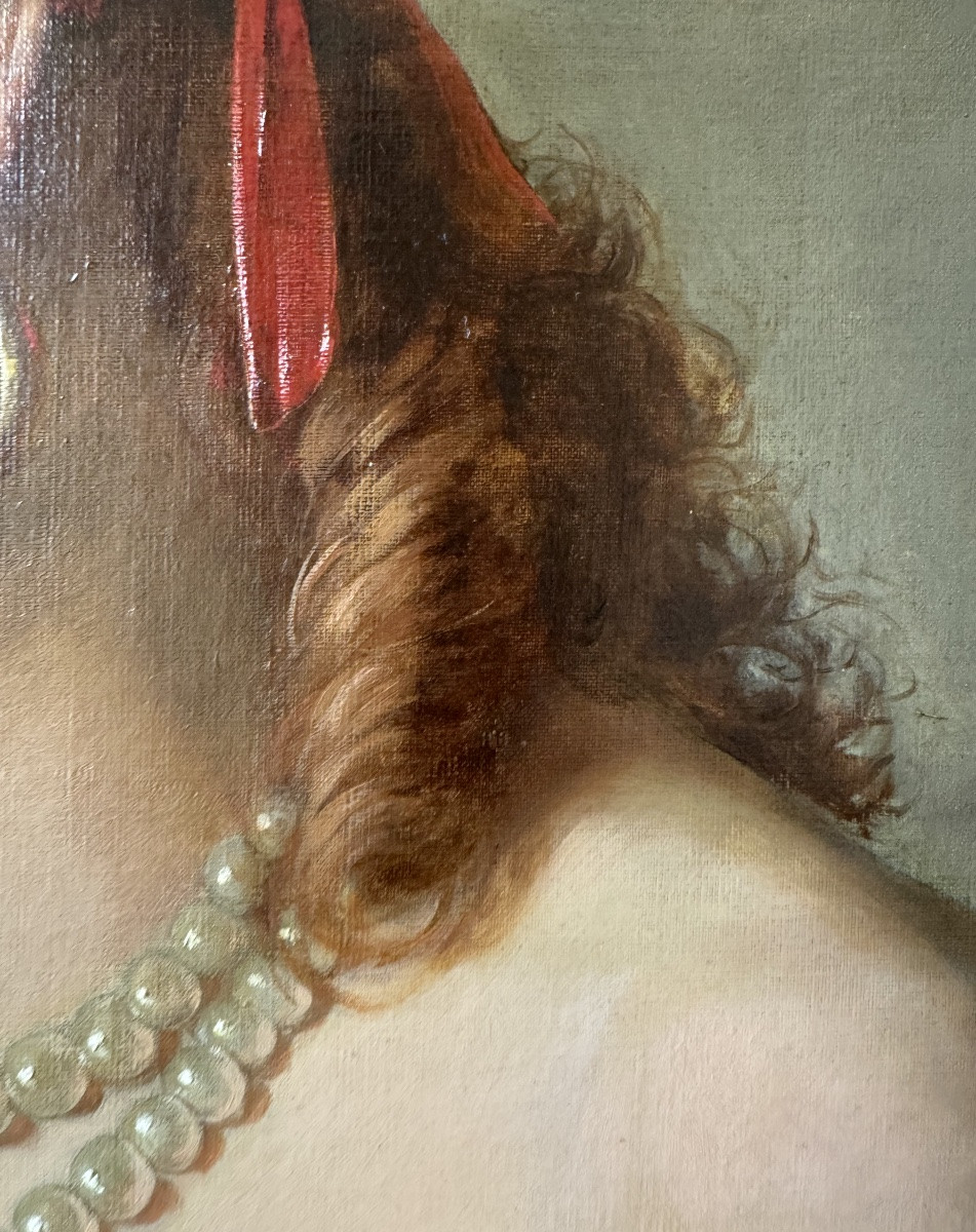 Portrait Of The Countess Of Castiglione, Franz Winterhalter (follower Of)-photo-3