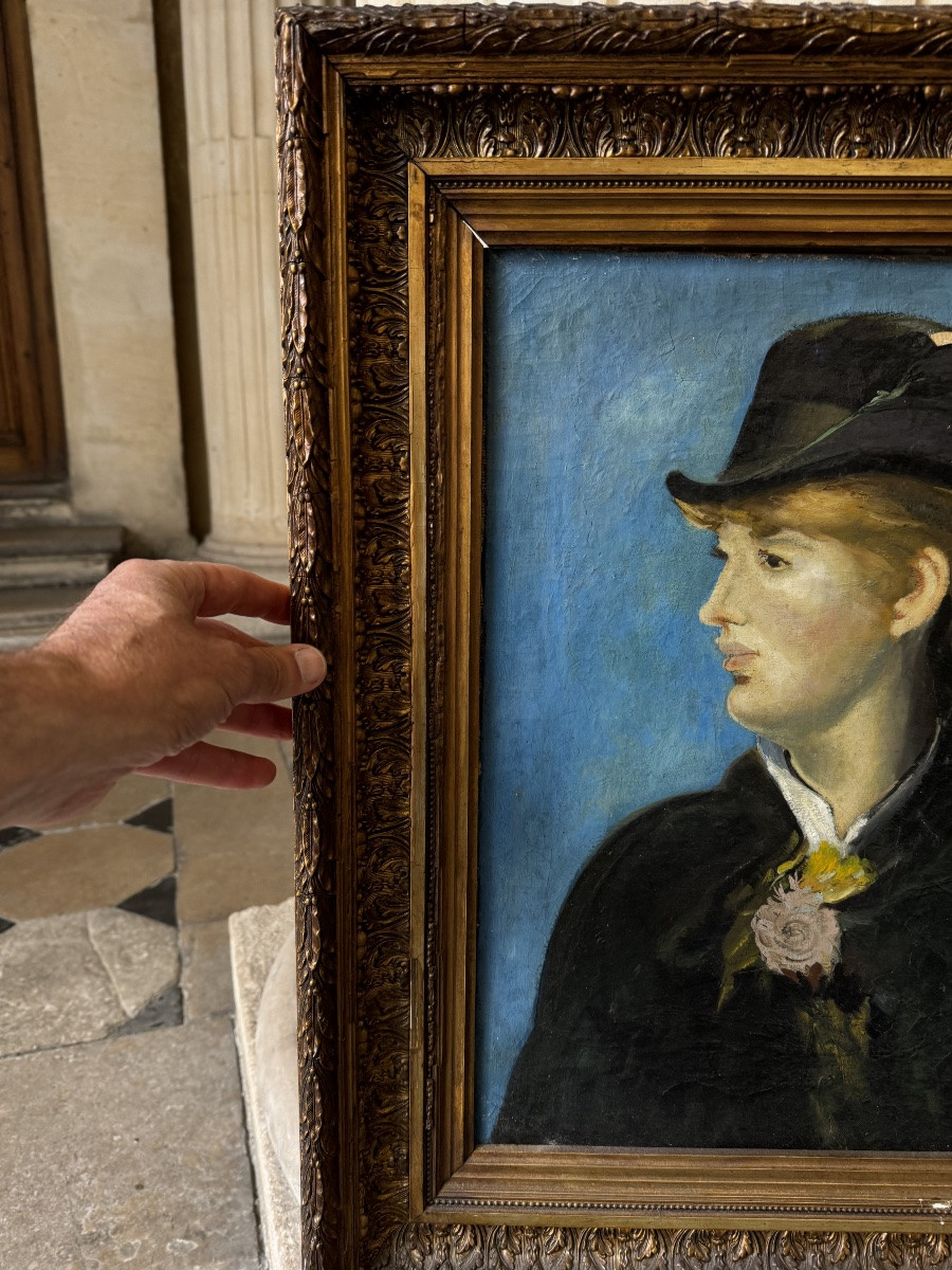 Suzon, La Serveuse de « Au Bar  Des Folies-Bergères », d’Après Édouard Manet-photo-3