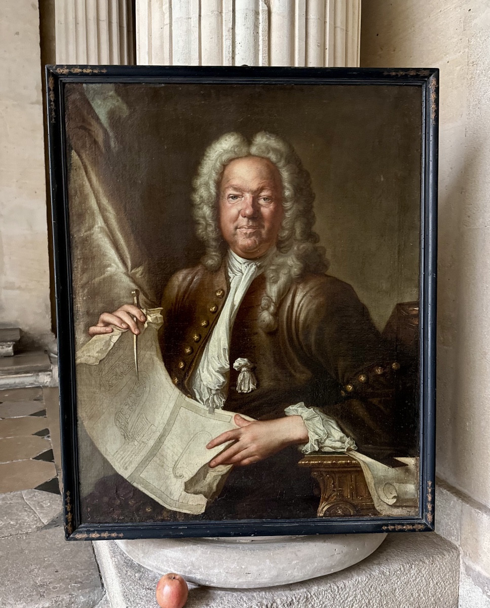 Portait d’Un Architecte Vers 1720