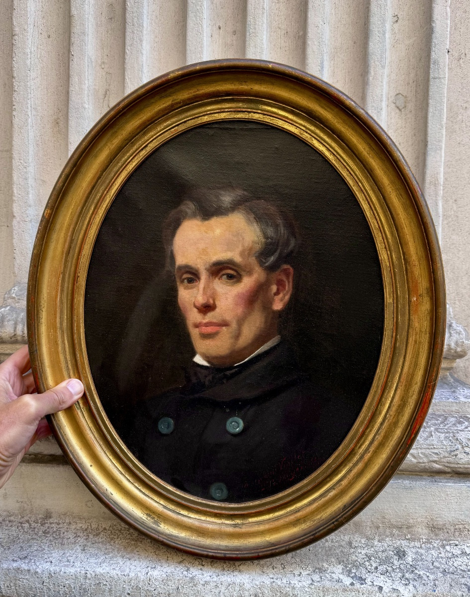 Portrait d’Homme Par Francis Blackwell Mayer, 1867
