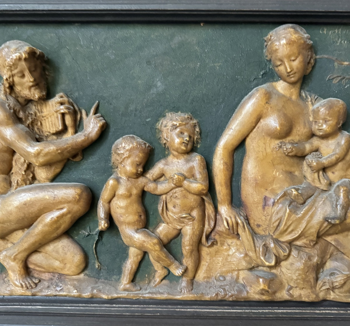 Paire De Bas-Reliefs Par Jules Franceschi -photo-4
