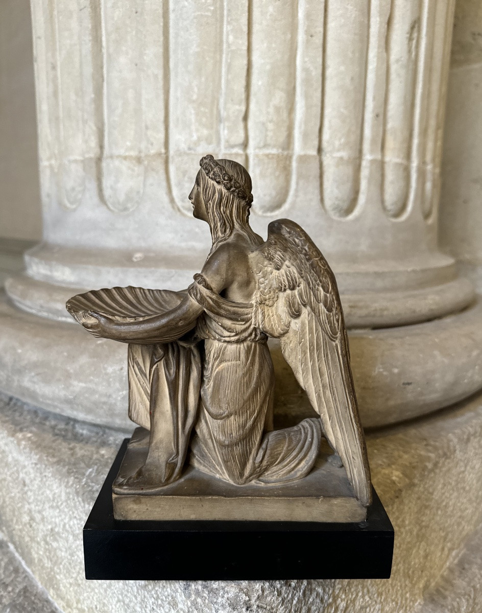 Bertel Thorvaldsen, Kneeling Angel In Terracotta -photo-3