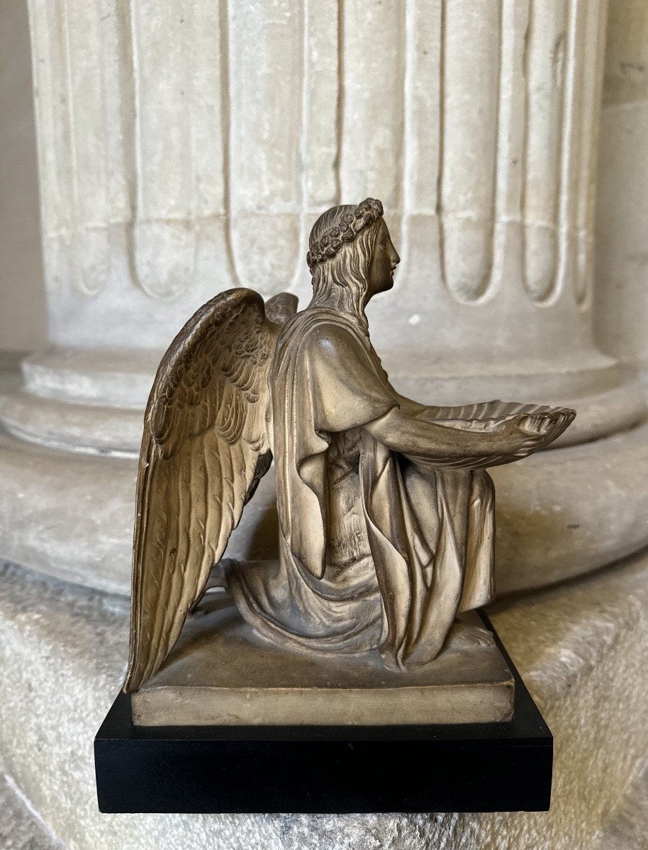 Bertel Thorvaldsen, Kneeling Angel In Terracotta -photo-4