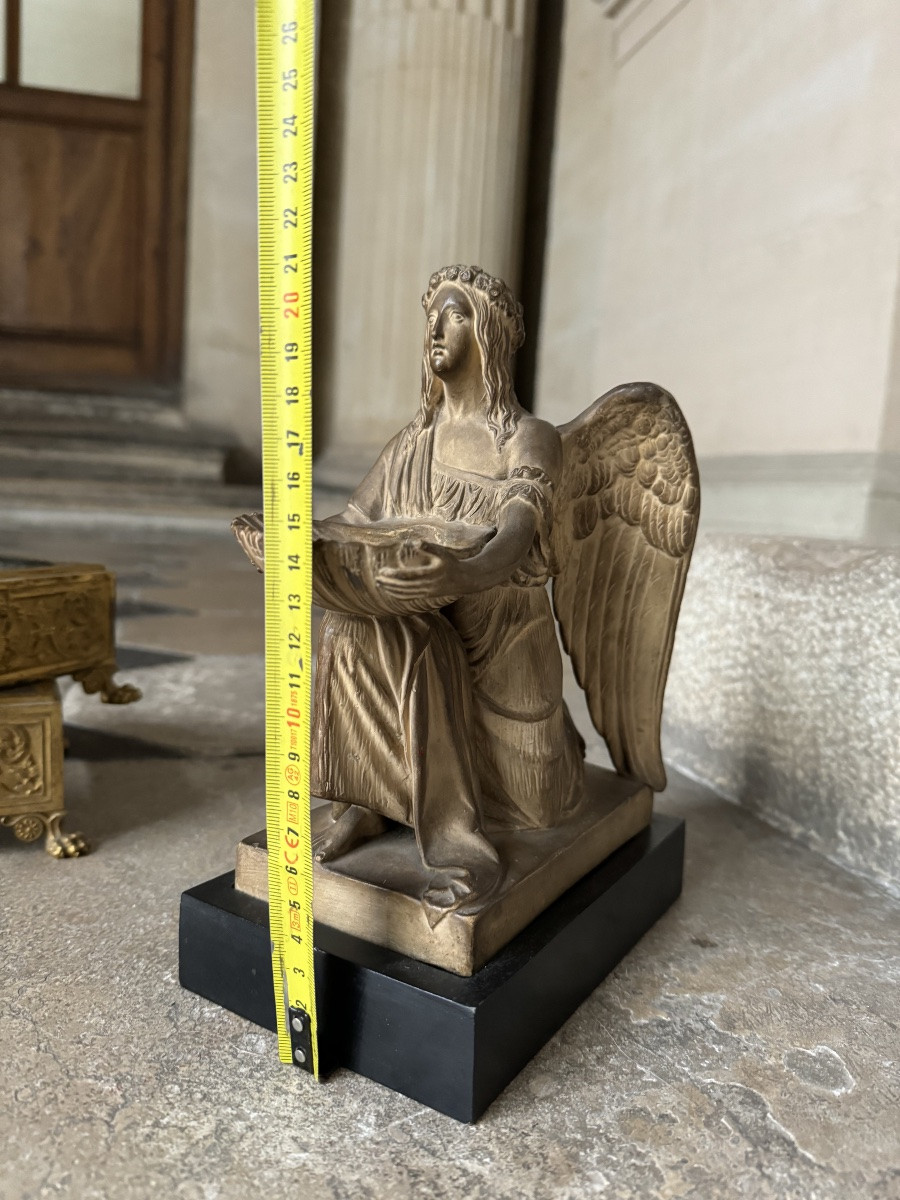 Bertel Thorvaldsen, Kneeling Angel In Terracotta -photo-7