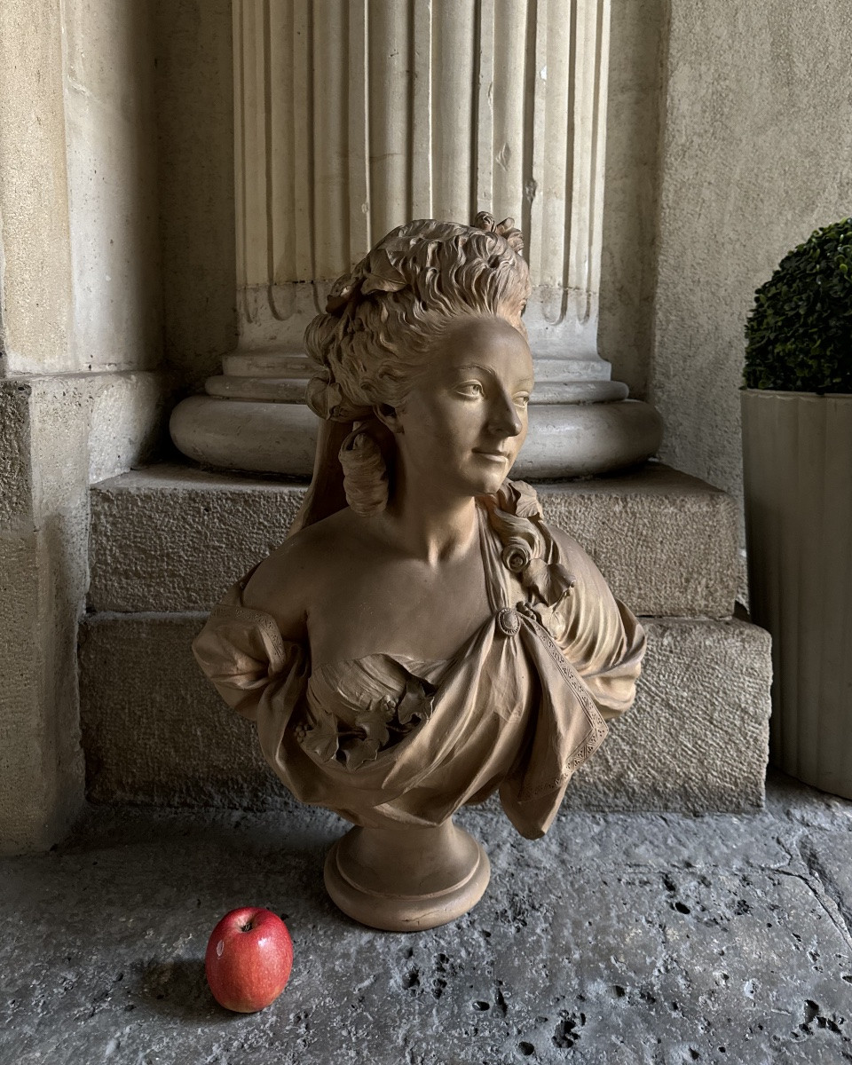 Mademoiselle Guimard, Terracotta Bust After Merchi-photo-4