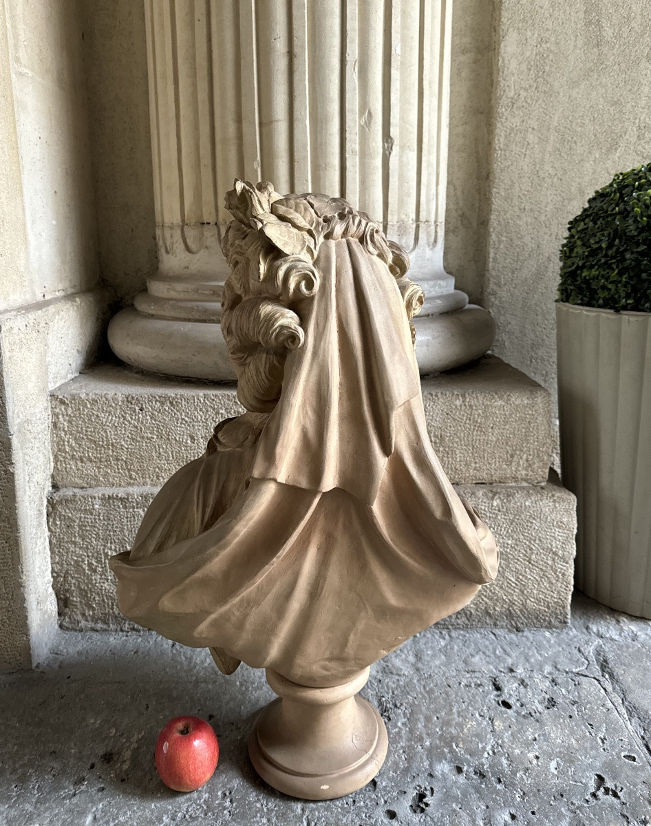 Mademoiselle Guimard, Terracotta Bust After Merchi-photo-2