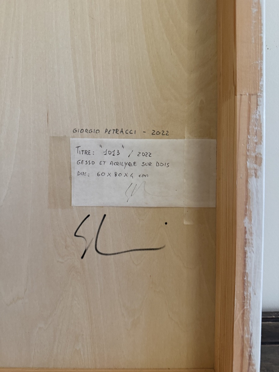 1013, Acrylic On Wood By Giorgio Petracci-photo-3