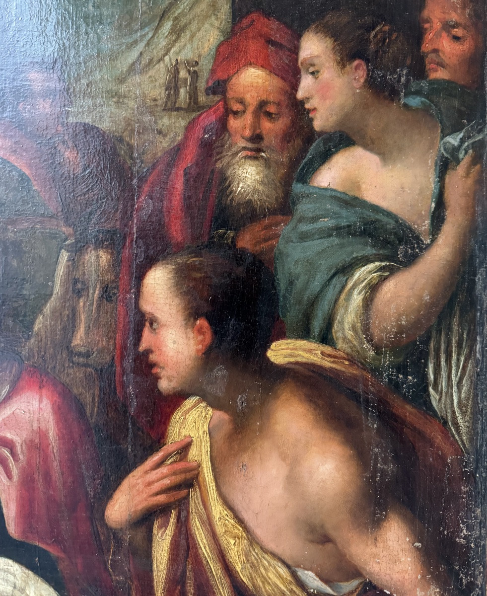 Adoration Of The Shepherds, Ambrosius Francken (in The Style Of), Late 16th Century -photo-4