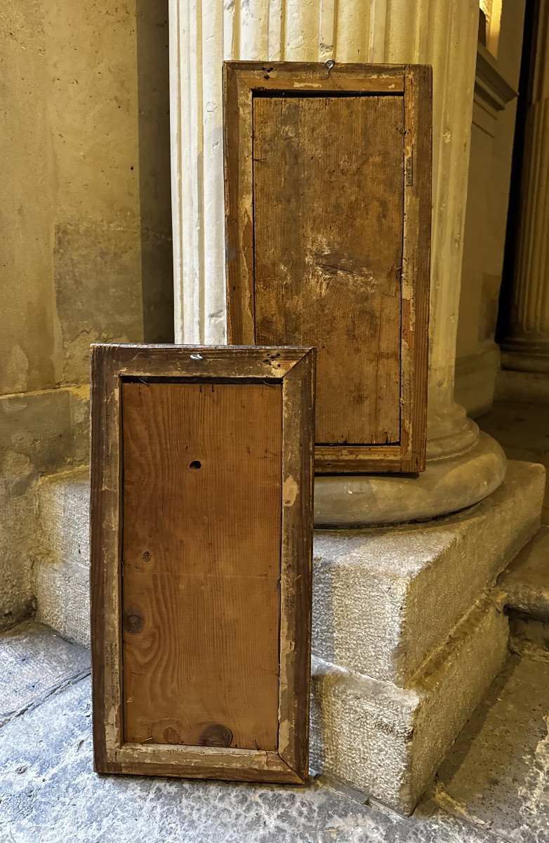 Scenes From The Life Of Christ, Pair Of Oil Paintings, Late 17th Century-photo-4
